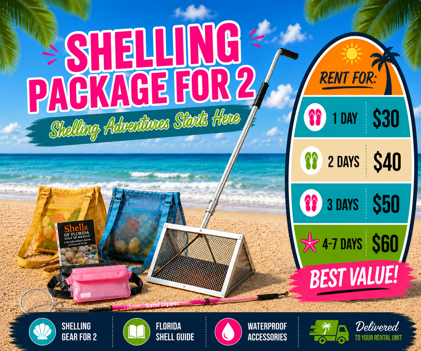 Shelling Package for 2 Master